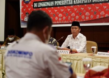 Iskandar Kamaru Buka Kegiatan Bimtek SIPP dan SP4N-LAPOR