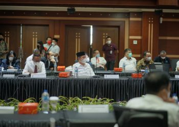 Iskandar Kamaru Hadiri High Level Meeting TPID dan Pengukuhan TP2DD