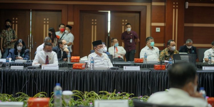 Iskandar Kamaru Hadiri High Level Meeting TPID dan Pengukuhan TP2DD