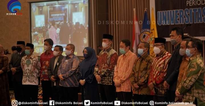 Bupati Iskandar Hadiri Pelantikan Rektor UNBITA Gorontalo