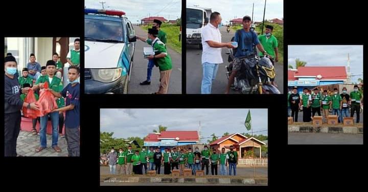 Peringati Harla ke 87, GP Ansor Bolsel Berbagi Berkah