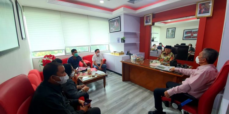 H2M Terima Kurker Pemda dan DPRD  Minsel