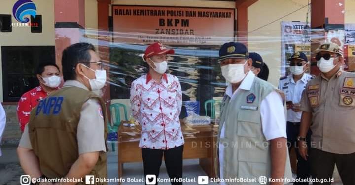 Bupati Bolsel Pimpin Apel Pengawasan di Pos Perbatasan Sulut-Gorontalo