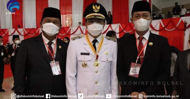 Iskandar – Deddy Hadiri Perlantikan Walikota dan Wakil Walikota Manado