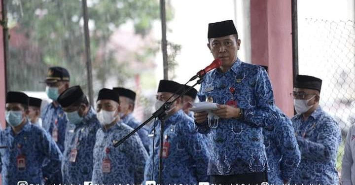 Bupati Iskandar Kamaru Pimpin Apel Kerja Perdana Pasca Libur Idul Fitri