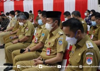 Iskandar-Deddy Hadiri Rakor Evaluasi Hasil Pengawasan Pilkada 2020