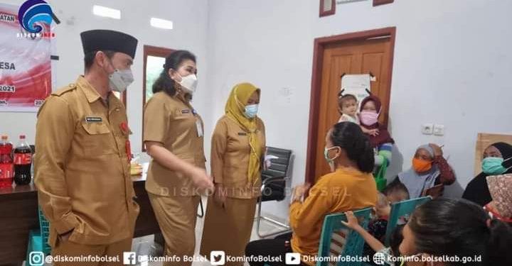 Tim Penanganan Stunting Lakukan Uji Petik Aksi Konvergensi di Bolsel