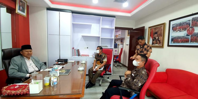 H2M Terima Kunker Aleg dan Kadis PUPR Talaud