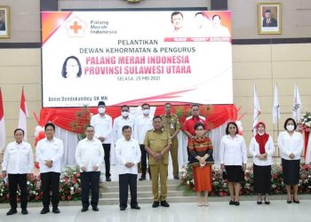 Dilantik Jusuf Kalla, Iskandar Kamaru Masuk Jajaran Dewan Kehormatan PMI Sulut