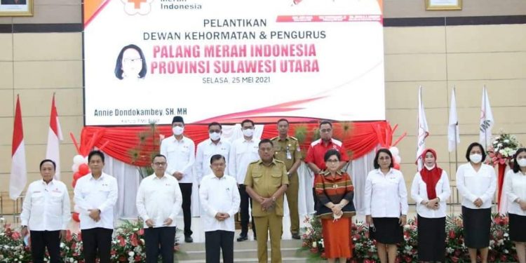 Dilantik Jusuf Kalla, Iskandar Kamaru Masuk Jajaran Dewan Kehormatan PMI Sulut