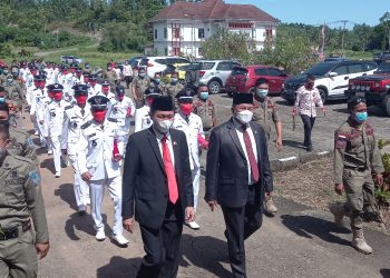 Ini Pesan Bupati Iskandar Kamaru Kepada 28 Sangadi Yang Baru Dilantik