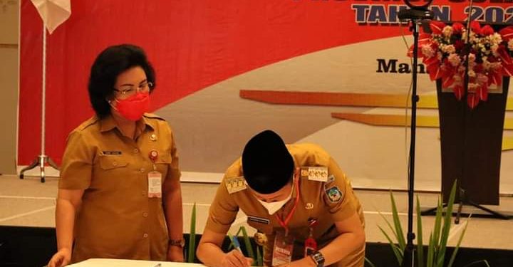 Bupati Iskandar Hadiri Musrenbang RPJMD Provinsi Sulut 2021-2026