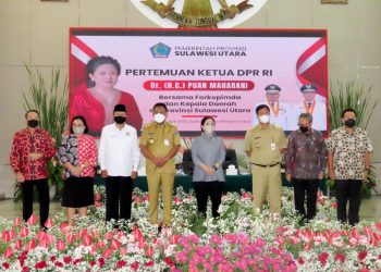 Dampingi Gubernur H2M Sambut Kunker Puan Maharani di Sulut