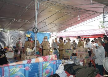 Pemkab Bolsel Peduli Korban Bencana Kebakaran Pasar Tua Bitung