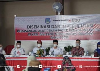 Pemkab Bolsel Gelar Diseminasi dan Implementasi Alat Rekam Pajak
