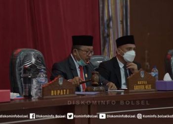 DPRD Bolsel Gelar Dua Agenda Paripurna