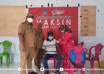 Wabup Bolsel Ajak Masyarakat Sukseskan Program Vaksinasi