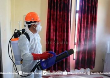 Pemkab Bolsel Lakukan Sterilisasi Fasilitas Publik