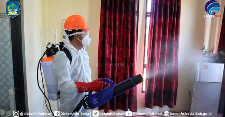 Pemkab Bolsel Lakukan Sterilisasi Fasilitas Publik