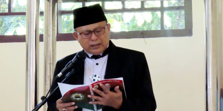 H2M Bawakan Khutbah Idul Adha di Desa Pinolosian