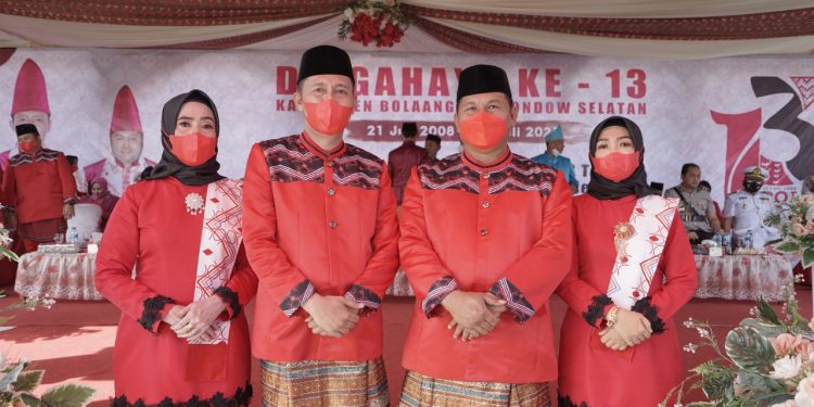 Peringati HUT Ke-13 Bolsel, Ini Harapan Bupati Iskandar Kamaru