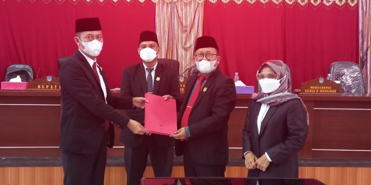 KUA-PPAS 2022 Kabupaten Bolsel Disahkan
