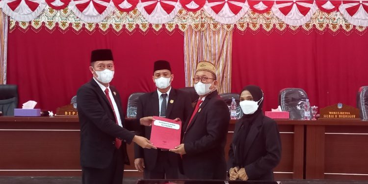 Perubahan KUA-PPAS Bolsel 2021 Disepakati