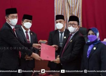 Eksekutif Legislatif Sepakat Tetapkan APBD-P Bolsel 2021
