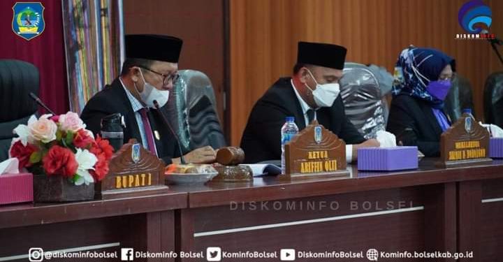 DPRD Bolsel Sukses Gelar Dua Agenda Paripurna Dalam Sehari