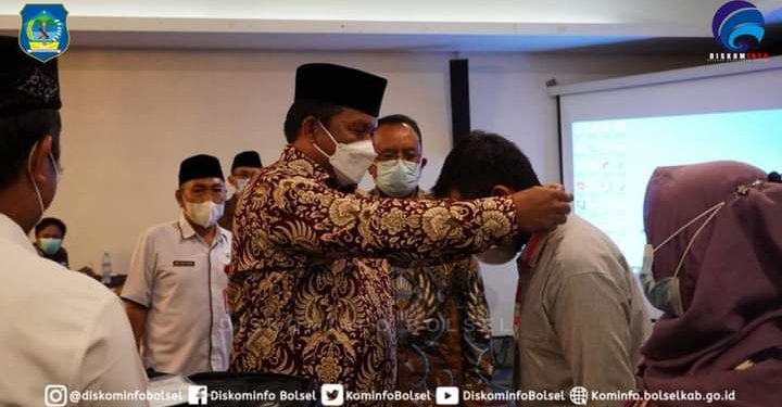 Wabup Bolsel Buka Bimtek SIA-BUMDes