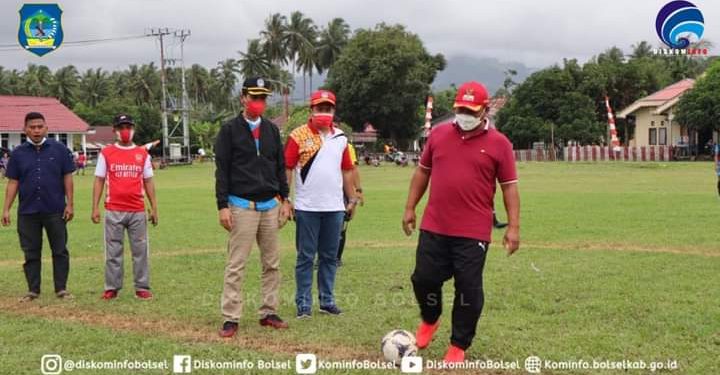 Wabup Bolsel Resmi Buka Liga Silaturahmi AMB