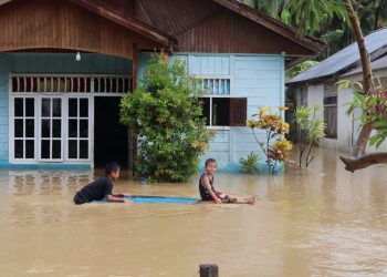 Ratusan Rumah Warga di Bolsel Terendam Banjir
