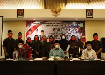 Bupati Bolsel Targetkan Vaksinasi Harus  Capai 80 % Tahun Ini