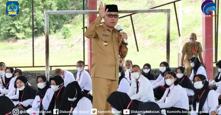 Bupati Bolsel Jadi Pemateri di Latsar CPNS