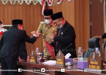 DPRD Bolsel Gelar Paripurna Tahap I Empat Usulan Ranperda