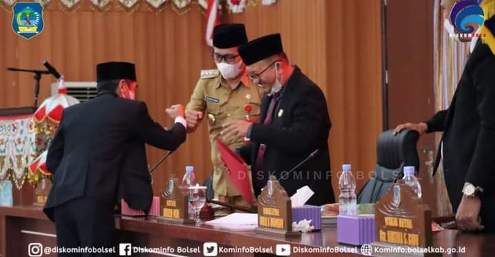 DPRD Bolsel Gelar Paripurna Tahap I Empat Usulan Ranperda