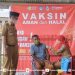 Iskandar Kamaru Tinjau Vaksinasi Masal di Desa Halabolu dan Ilohelumo