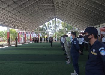 Iskandar Kamaru Pimpin Apel Kesiapsiagaan Bencana