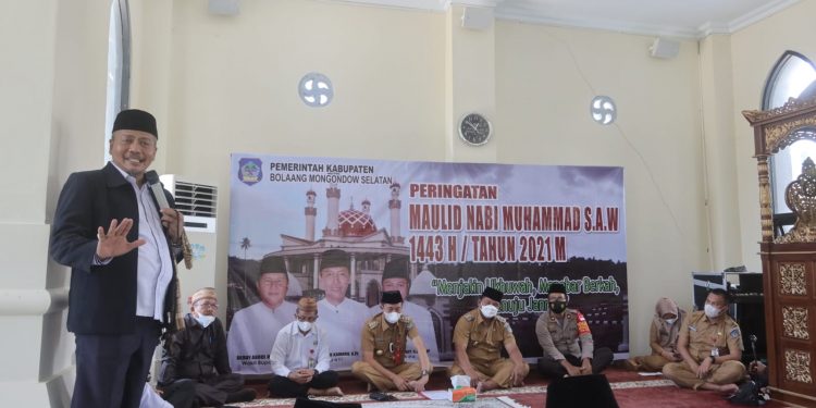 Pemkab Bolsel Peringati Maulid Nabi Muhammad SAW