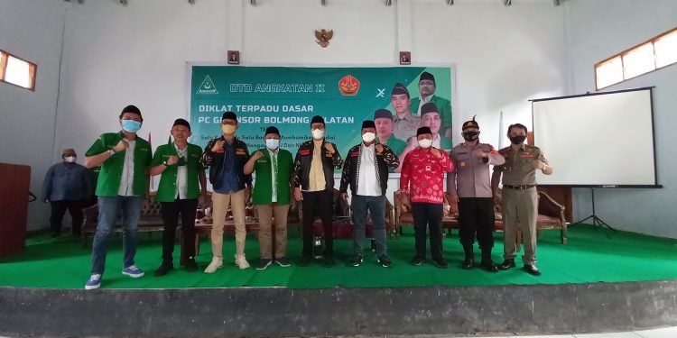 Dibuka Bupati DTD Angkatan II GP Ansor Bolsel Diikuti 120 Peserta