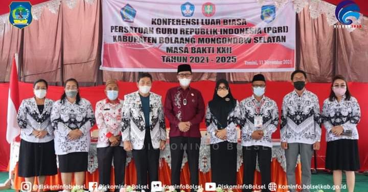Ini Harapan Bupati Dalam KLB PGRI Bolsel