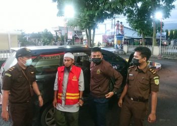 Cabjari Dumoga Resmi Tahan SM Terduga Kasus Tipikor DD Iloheluma