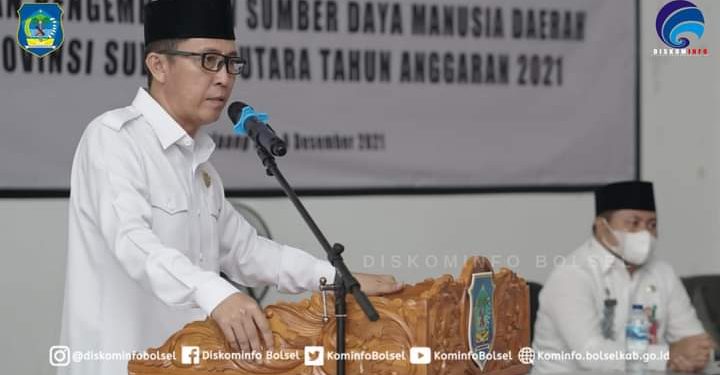 Iskandar Kamaru Resmi Tutup Kegiatan Latsar CASN Bolsel