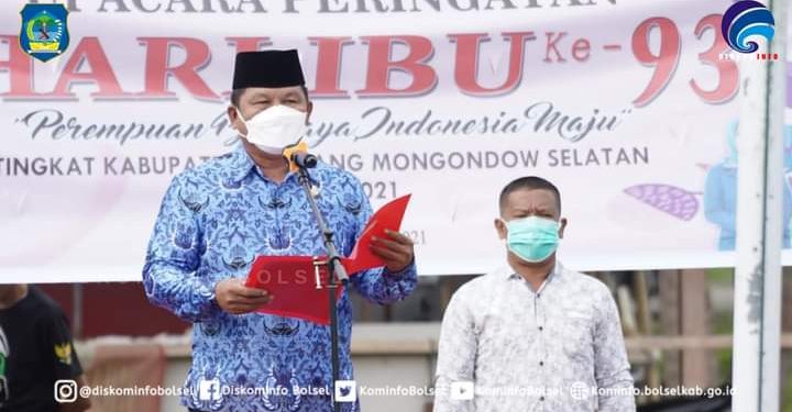 Wabup Bolsel Pimpin Peringatan Hari Ibu ke 93 Tahun