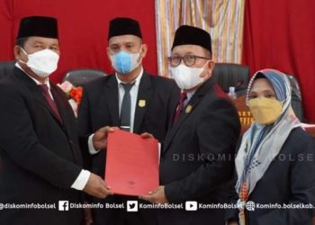 Pemkab Bolsel Apresiasi 9 Ranperda Inisiatif DPRD