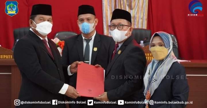 Pemkab Bolsel Apresiasi 9 Ranperda Inisiatif DPRD