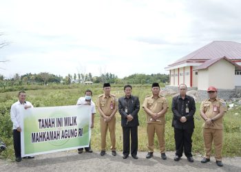 Pemkab Bolsel Siapkan Lahan Untuk Pengadilan Negeri