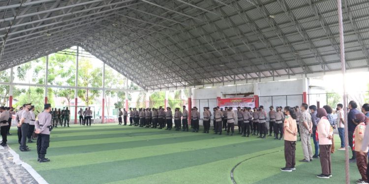 Pastikan Keamanan Malam Tahun Baru, Polres Bolsel Gelar Razia