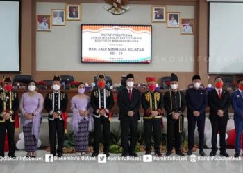 Bupati Bolsel Menghadiri Perayaan HUT ke 19 Kabupaten Minsel