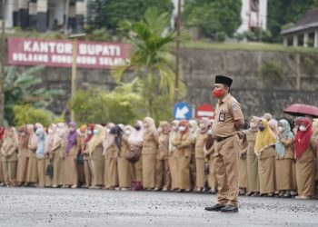 Gelar Apel Kerja Perdana 2022, Berikut Penegasan Bupati Bolsel